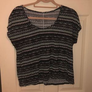 Aztec Pattern T Shirt